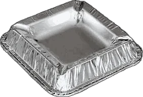 Aluminium ashtray POPIELNICZKA